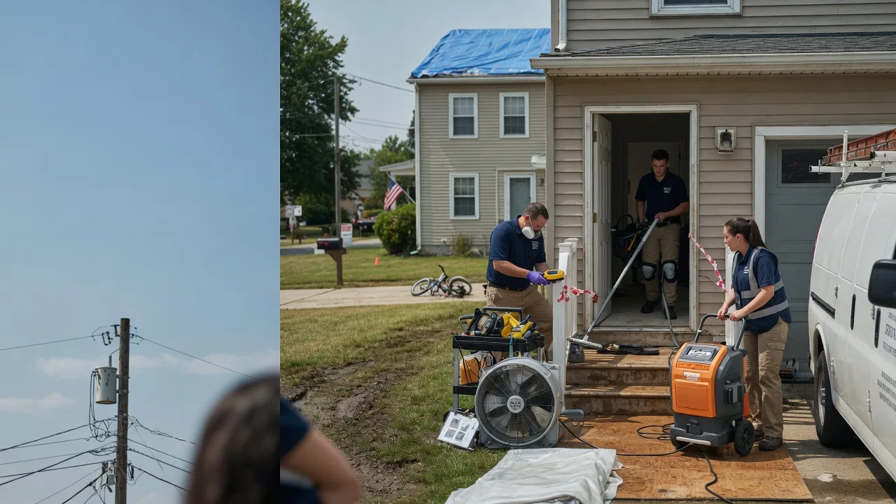 Water Damage Repair in Fox Lake, IL near me